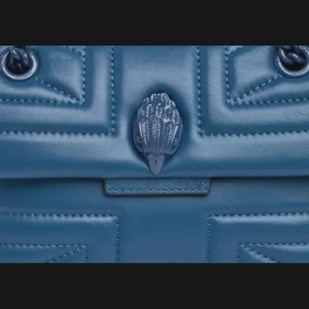 Kurt Geiger London Mini Kensington Drench Union Jack Leather Convertible Bag - Picture 5 of 7